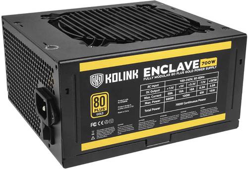 Kolink Enclave PC Netzteil 700W ATX 80PLUS® Gold von Kolink