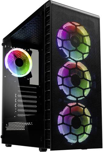 Kolink OBSERVATORY LITE MESH Midi-Tower Gaming-Gehäuse Schwarz von Kolink