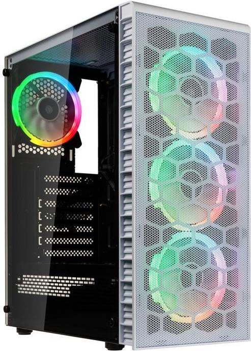 Kolink Observatory Lite Mesh ARGB Midi Tower - mattweiß (Observatory Lite Mesh ARGB WH) von Kolink