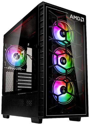 Kolink Observatory Y AMD SE Midi-Tower Gehäuse, Gaming-Gehäuse Schwarz von Kolink