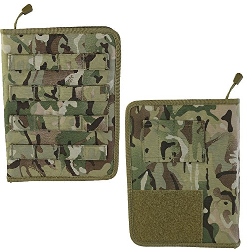 Kombat MOLLE-Notizbuch/Notizblock-Halter, A5, durchgängiger Reißverschluss, BTP MTP Kombat MOLLE-Notizbuch/Notizblock-Halter, A5, durchgängiger Reißverschluss, BTP MTP von Kombat UK
