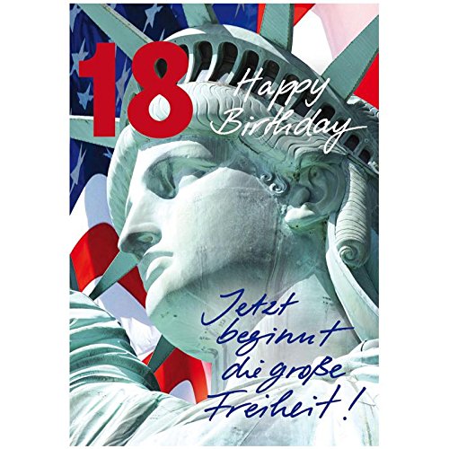 Freiheitsstatue Happy Birthday – Jetzt beginnt die von Komma3