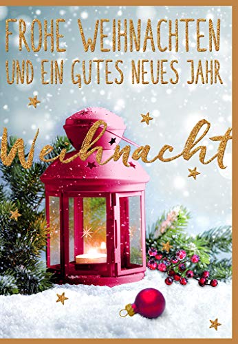 Laterne - Frohe Weihnachten von Komma3