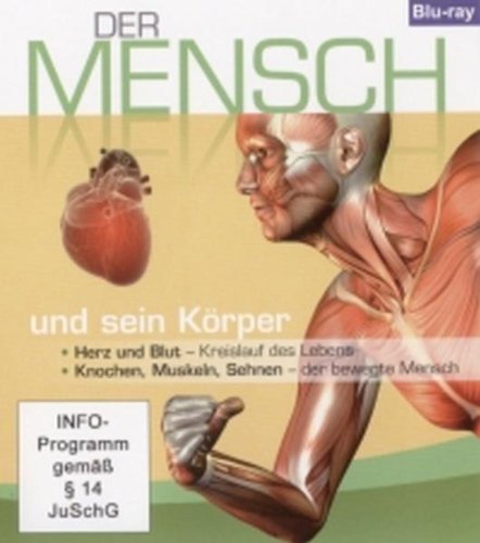 Der Mensch und sein Körper, Teil 2: Herz und Blut, & Knochen, Muskeln, Sehnen (1 Blu-ray, Länge: ca. 62 Min.) von Komplett-Media