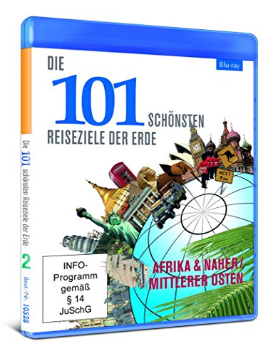 Die 101 schönsten Reiseziele der Erde - 2 - Afrika & Naher Osten / Mittlerer Osten [Blu-ray] von Komplett-Media