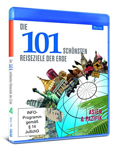 Die 101 schönsten Reiseziele der Erde 4 - Asien & Pazifik [Blu-ray] von Komplett Video