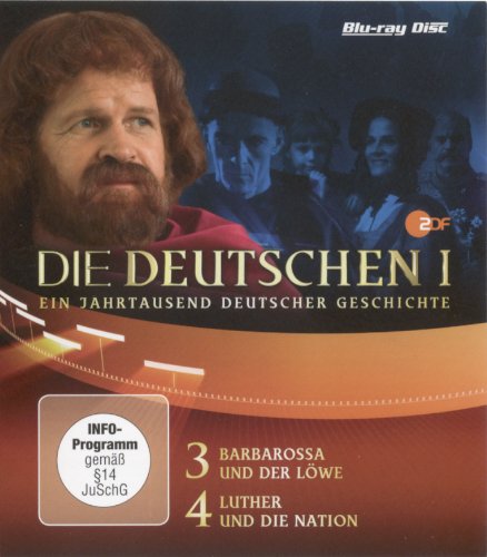 Die Deutschen I - 3+4: Barbarossa und der Löwe/Luther und die Nation [Blu-ray] von Komplett Video
