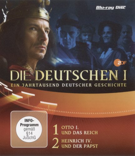 Die Deutschen I - 1+2: Otto I. und das Reich/Heinrich IV. und der Papst [Blu-ray] von Komplett Video