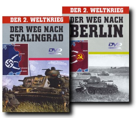 Der 2. Weltkrieg (2 DVDs: Der Weg nach Stalingrad, Der Weg nach Berlin) (Exklusiv bei Amazon.de) von Komplett Video