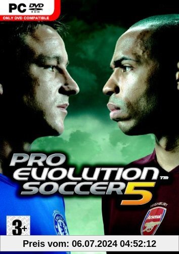 Pro Evolution Soccer 5 (DVD-ROM) von Konami Digital Entertainment GmbH