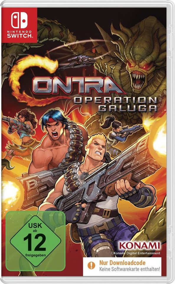 Contra: Operation Galuga (Code in a Box) Nintendo Switch von Konami