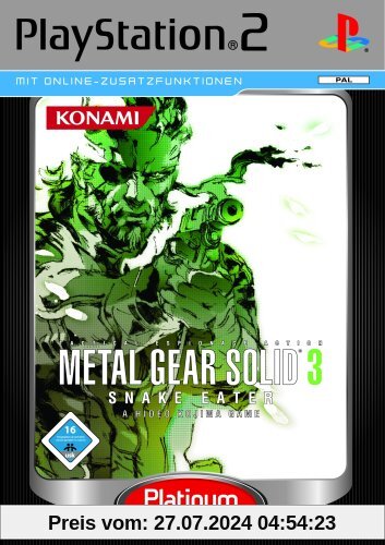Metal Gear Solid 3: Snake Eater [Platinum] von Konami