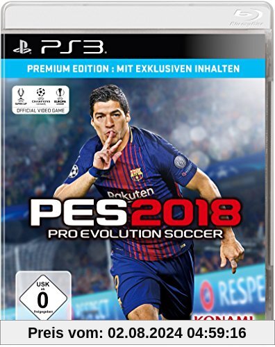 PES 2018 - Premium Edition - [PlayStation 3] von Konami