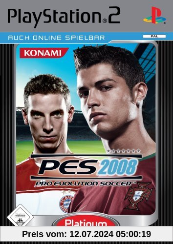 Pro Evolution Soccer 2008 [Platinum] von Konami