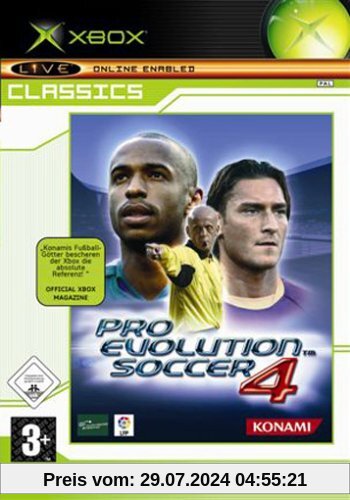 Pro Evolution Soccer 4 [Xbox Classics] von Konami