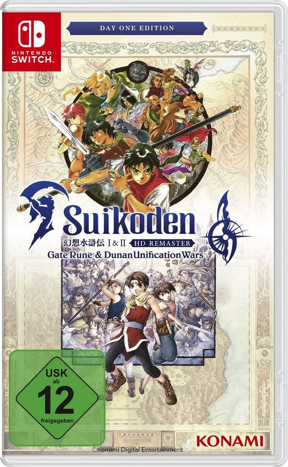 Suikoden 1 & 2 HD Remaster: Day 1 Nintendo Switch Suikoden 1 & 2 HD Remaster: Day 1 Nintendo Switch von Konami