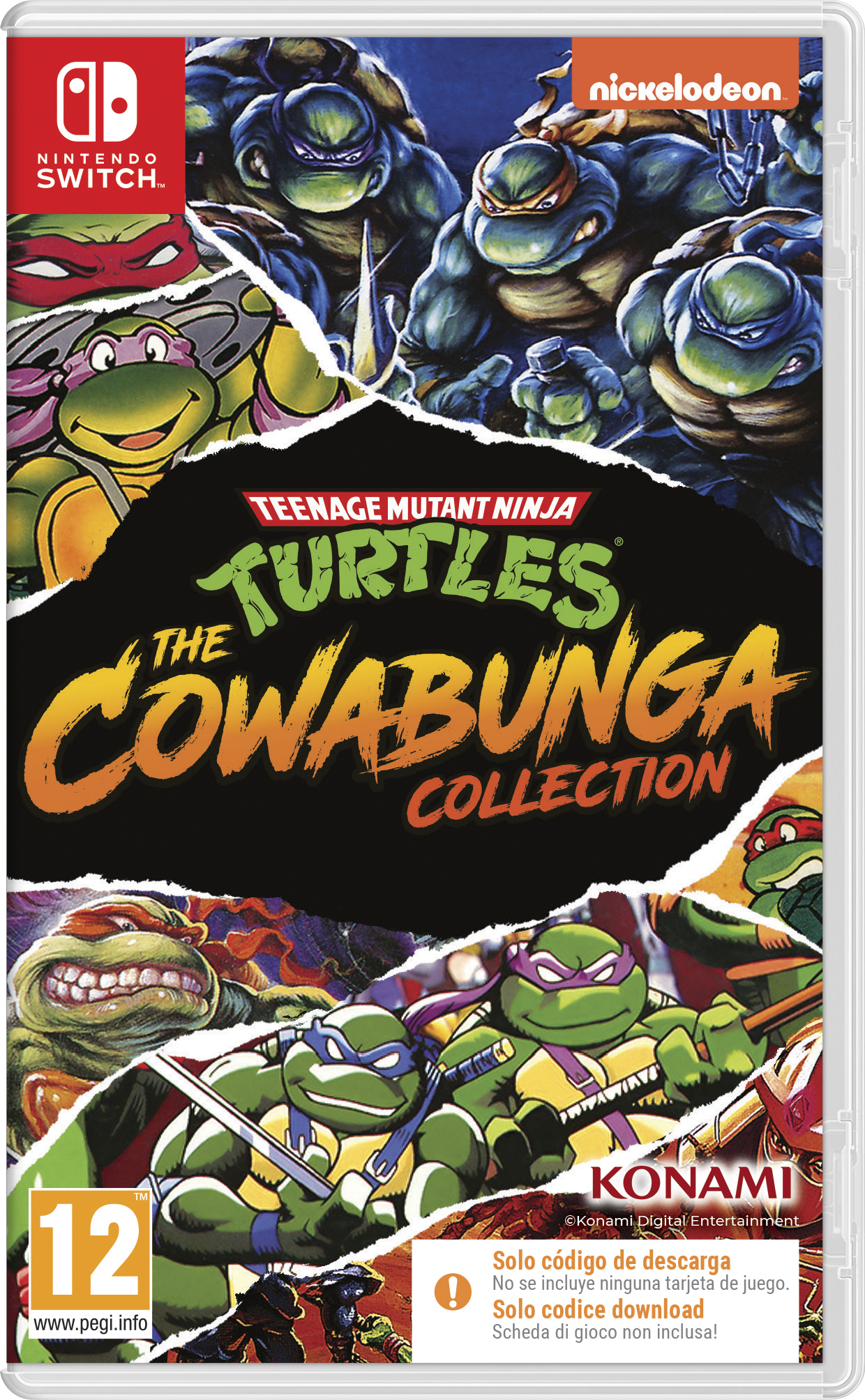 Teenage Mutant Ninja Turtles: The Cowabunga Collection (Code in Box) von Konami