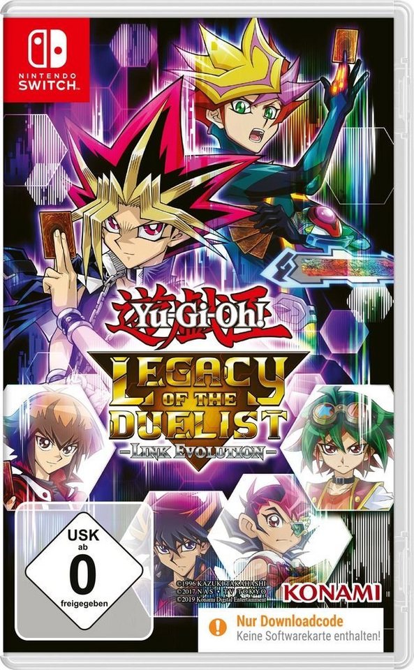 Yu-Gi-Oh! Legacy Of The Duelist (Downloadcode in einer Box) Nintendo Switch von Konami