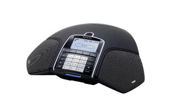 Konftel 300 - Konferenztelefon - Charcoal Black (910101059) (geöffnet) von Konftel
