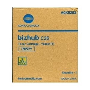A0X5253 KON BIZHUB C25 TONER C 4500pages/5%cov TNP27C cyan (A0X5253) von Konica Minolta