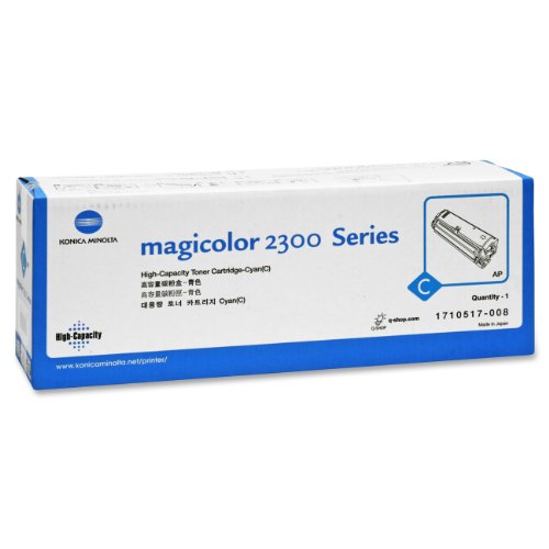 Konica Minolta 4576511MC2300 Toner, 4500 Seiten, 1000gram, Cyan von Konica-Minolta