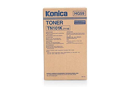Konica Minolta 7118 (TN-101 K / 012A) - original - 2 x Toner schwarz - 11.000 Seiten von Konica-Minolta