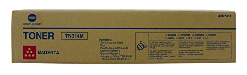 Konica Minolta A0D7351 Bizhub C353 Toner TN314M, 20000 Seiten, magenta von Konica-Minolta