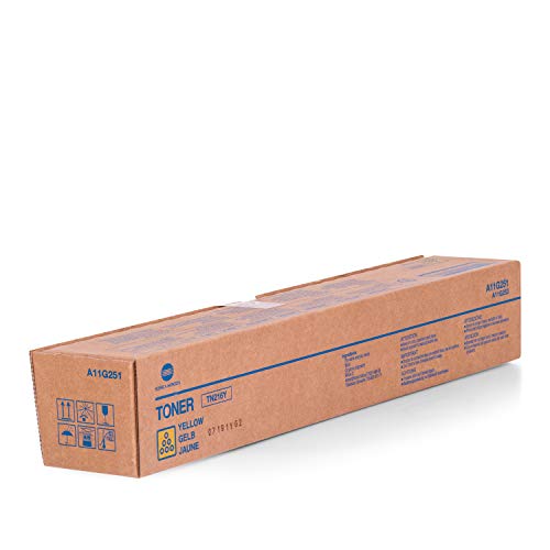 Konica Minolta A11G251 Bizhub C220 Toner, 26000 Seiten, TN216Y, gelb, OS von Konica-Minolta