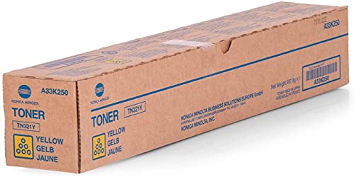 Konica Minolta A33K250 Original Toner Pack Of 1 Gelb von Konica-Minolta