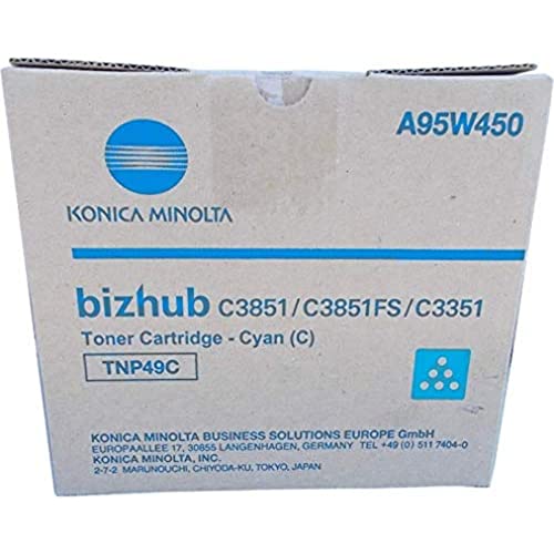 Konica Minolta A95W450 Toner Cyan 12.000 Seiten TNP49C von Konica-Minolta