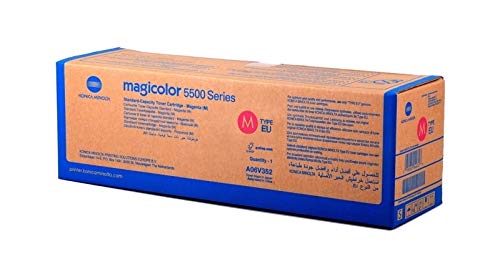 Konica Minolta Magicolor 5550 DH (A06V352) original Toner-Kartusche - Rot / Magenta von Minolta