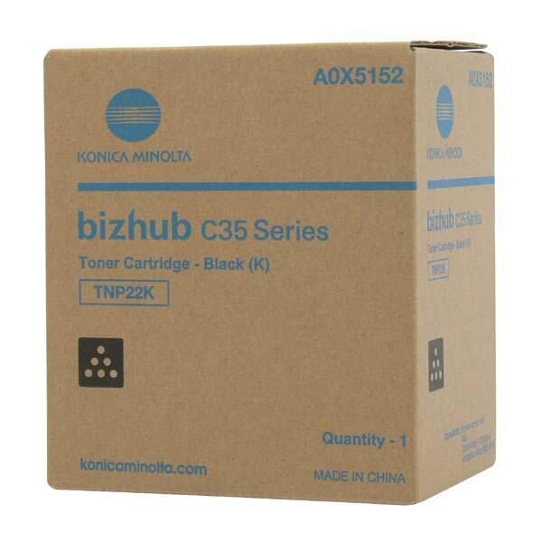 Konica Minolta Original TNP-22K Toner schwarz 6.000 Seiten (A0X5152) von Konica Minolta