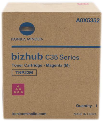 Konica Minolta Original TNP-22M Toner magenta 6.000 Seiten (A0X5352) von Konica Minolta