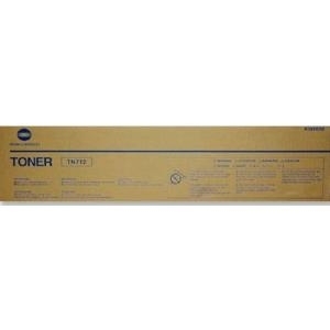 Konica-Minolta Toner TN-712 Black (A3VU050) VE 1 Stück für bizhub 654, 754 (A3VU050) von Konica Minolta