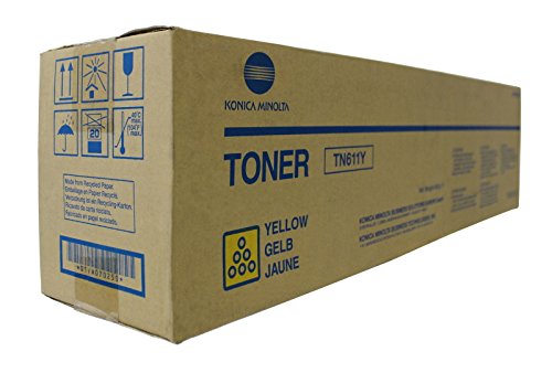 Konica Minolta Toner TN611y für C451/C550/650, A070250, gelb von Konica-Minolta