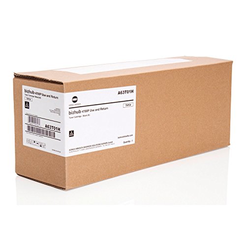 Konica Minolta a63t01h 20000páginas Toner und Laserpatrone Toner für Laserdrucker (20.000 Seiten, Schwarz, 1 Stück (S)) von Konica-Minolta