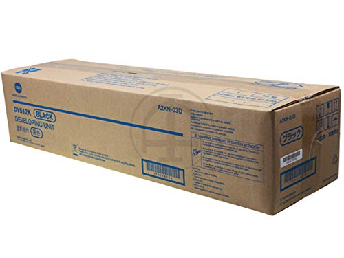Konica Minolta original - Konica Minolta Bizhub C 554 e (DV-512 K / A2XN03D) - Entwickler schwarz - 600.000 Seiten von Minolta