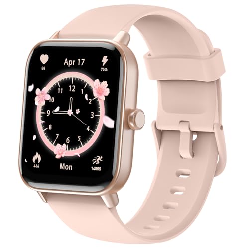 Konitee Smartwatch Damen mit Telefonfunktion, Alexa Integriert, 1.8" großes HD-Display Fitnessuhr mit Pulsmesser SpO2 Stress Schlafmonitor, 100 Sportmodi, IP68 Wasserdicht Sportuhr für iOS Android Konitee Smartwatch Damen mit Telefonfunktion, Alexa Integriert, 1.8" großes HD-Display Fitnessuhr mit Pulsmesser SpO2 Stress Schlafmonitor, 100 Sportmodi, IP68 Wasserdicht Sportuhr für iOS Android von Konitee
