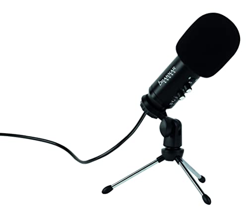 Konix Drakkar Kabelgebundenes Streaming-Mikrofon Lur Evo - 1,5 m Kabel - Schwarz von Konix