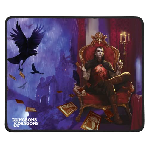 Konix Dungeons & Dragons Gaming-Mauspad 32 x 27 cm - Rutschfeste Unterlage - Motiv Die Verfluchung des Strahd von Konix