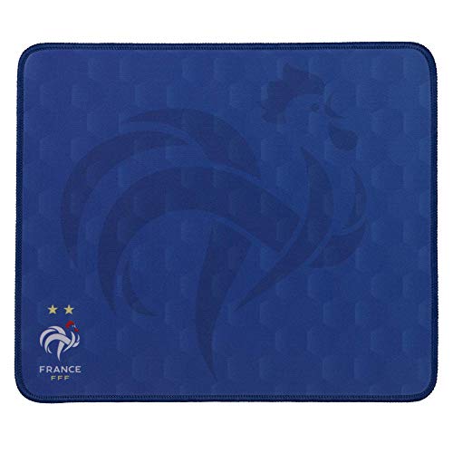 Konix FFF Gaming-Mauspad 32 x 27 cm - rutschfeste Gummibasis - Blau von Konix