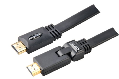 Konix Flat HDMI Cable Premium 2,5 m Kabel Konsole kompatibel Kompatibel Multi Plattformen von Konix