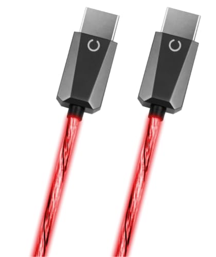 Konix HDMI 2.1-Kabel für PC, PS5, Switch 2 und Xbox Series X|S - Kompatibel mit 4K & 8K - 48 Gbps - 1,2 m Länge - LED rot Konix HDMI 2.1-Kabel für PC, PS5, Switch 2 und Xbox Series X|S - Kompatibel mit 4K & 8K - 48 Gbps - 1,2 m Länge - LED rot von Konix
