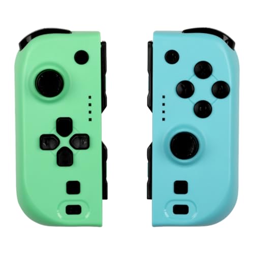 Konix Joypads Controller-Paar für Nintendo Switch und Switch OLED - 8 Stunden Batterielaufzeit - Vibrationsfunktion - Grün und Blau Konix Joypads Controller-Paar für Nintendo Switch und Switch OLED - 8 Stunden Batterielaufzeit - Vibrationsfunktion - Grün und Blau von Konix