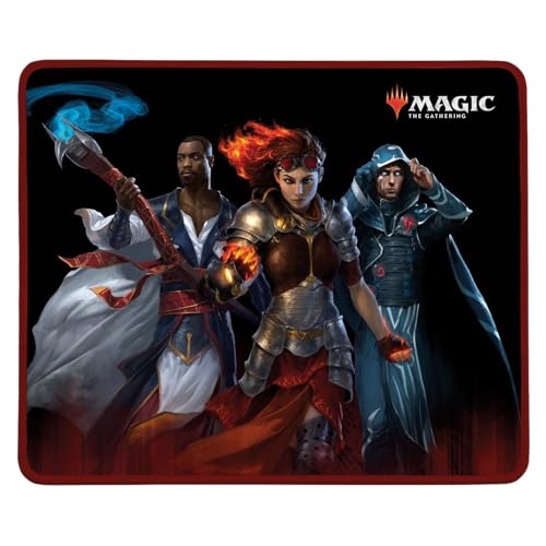 Konix Magic The Gathering Gaming-Mauspad 32 x 27 cm - Ultrafeine 3D-Silikonoberfläche - Motiv Planeswalker von Konix