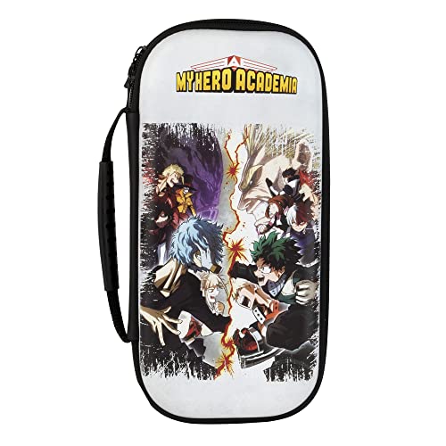 Konix My Hero Academia Schutz- und Transporthülle für die Konsolen Nintendo Switch, Switch Lite und Switch OLED - Aufbewahrung von 8 Spielen - Weiß Konix My Hero Academia Schutz- und Transporthülle für die Konsolen Nintendo Switch, Switch Lite und Switch OLED - Aufbewahrung von 8 Spielen - Weiß von Konix