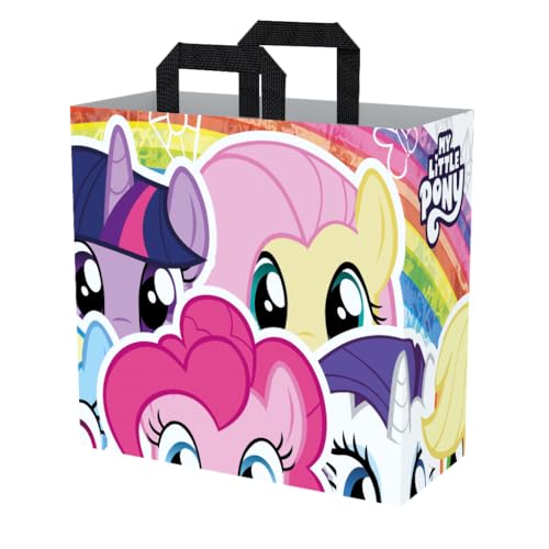 Konix My Little Pony Einkaufstasche - Größe M 40 x 45 x 20 cm - Recyceltes Material 76 Konix My Little Pony Einkaufstasche - Größe M 40 x 45 x 20 cm - Recyceltes Material 76 von Konix