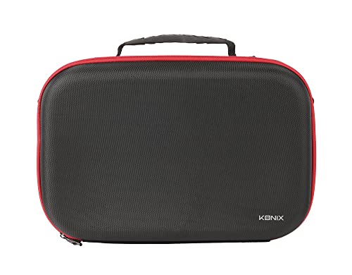 Konix Mythics Schutz- und Transporttasche für Konsole, Spiele und Zubehör von Nintendo Switch, Switch Lite und Switch OLED - Schwarz Konix Mythics Schutz- und Transporttasche für Konsole, Spiele und Zubehör von Nintendo Switch, Switch Lite und Switch OLED - Schwarz von Konix