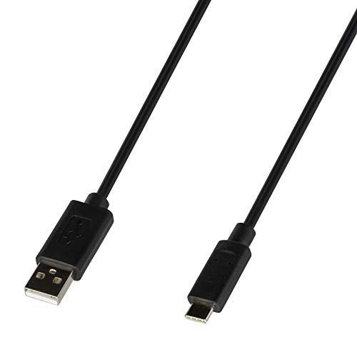 Konix Mythics USB-Ladekabel 2 m für Nintendo Switch-Konsole - Schwarz von Konix