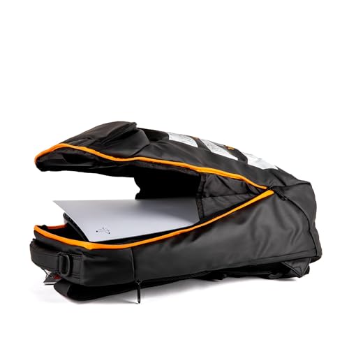 Konix Naruto Shippuden Aufbewahrungs- und Transportrucksack für 17" PC und PS5 - Volumen 27 l - 30 x 18 x 47 cm - Motiv Naruto, Kakashi und Sasuke von Konix